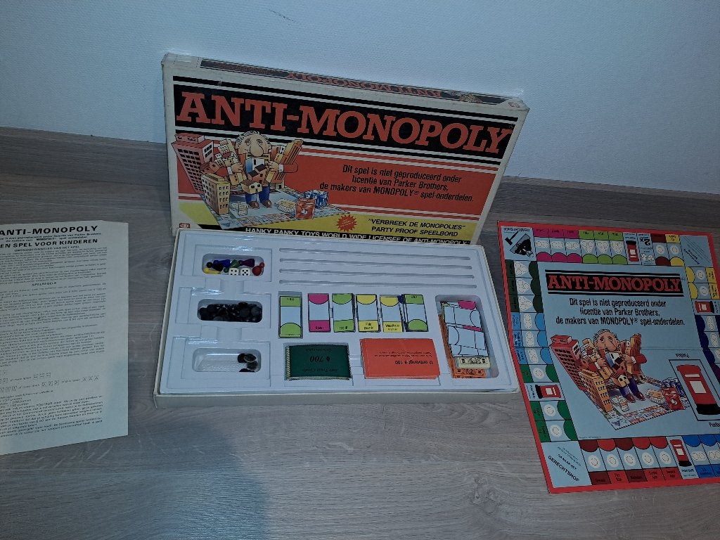 Jeu de plateau Anti Monopoly - bon état, Enlèvement ou Envoi, Utilisé