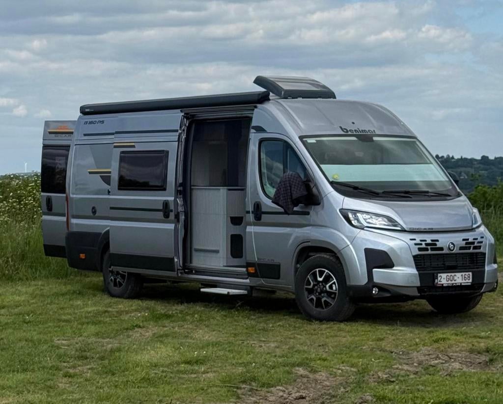 Benimar B160PS Plus, 6700km, Caravans en Kamperen, Mobilhomes, Particulier, Luifel, Benimar