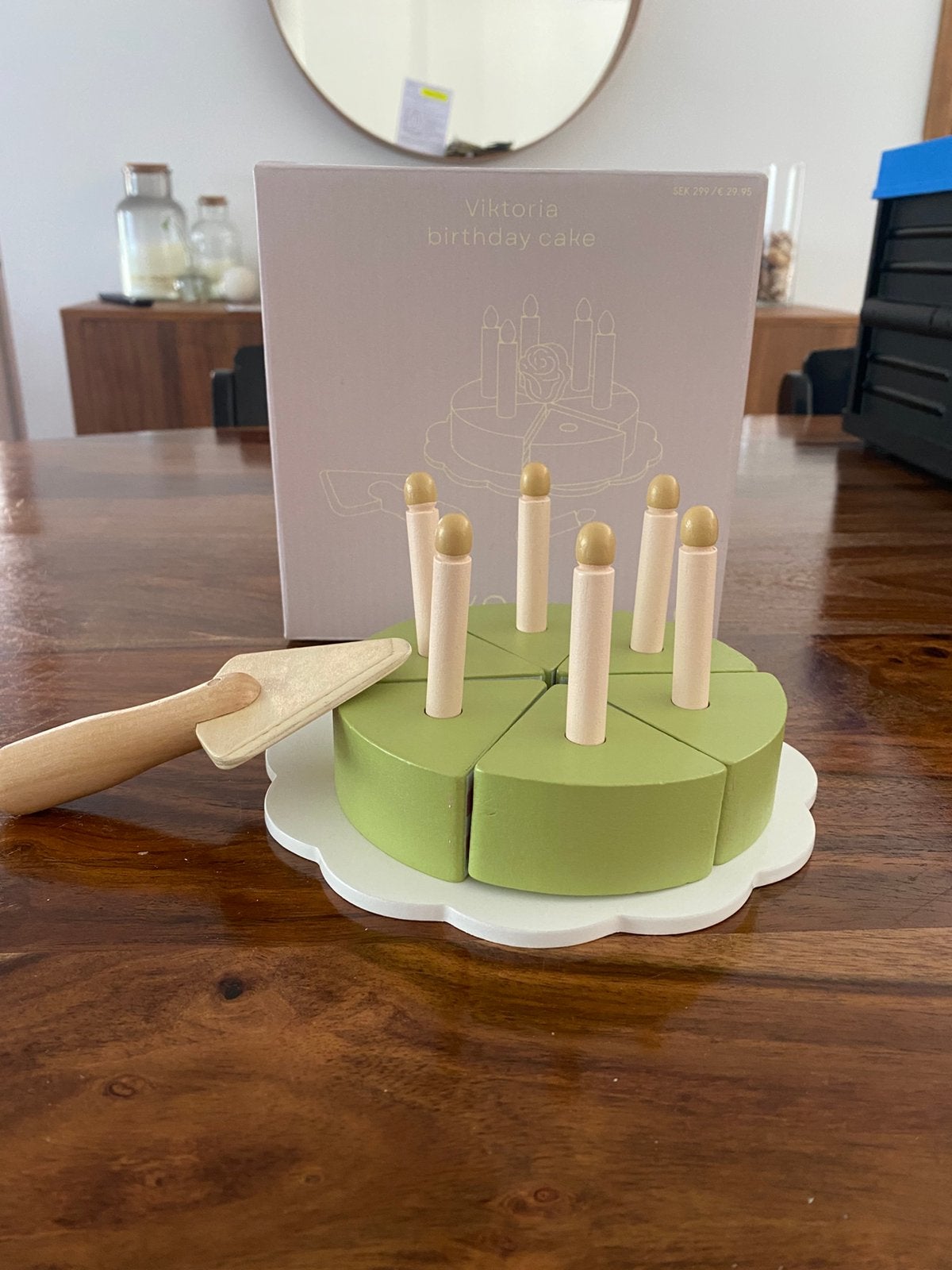 Houten verjaardagstaart Kids Concept (Viktoria), Ophalen