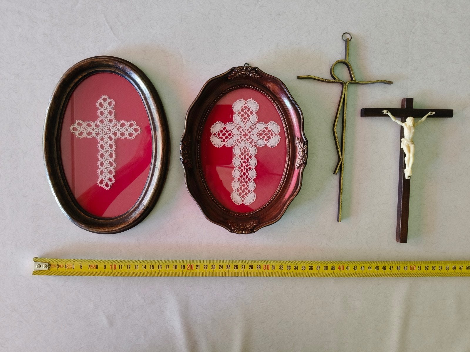 4 oude kruisjes, Ophalen of Verzenden, Christendom | Katholiek
