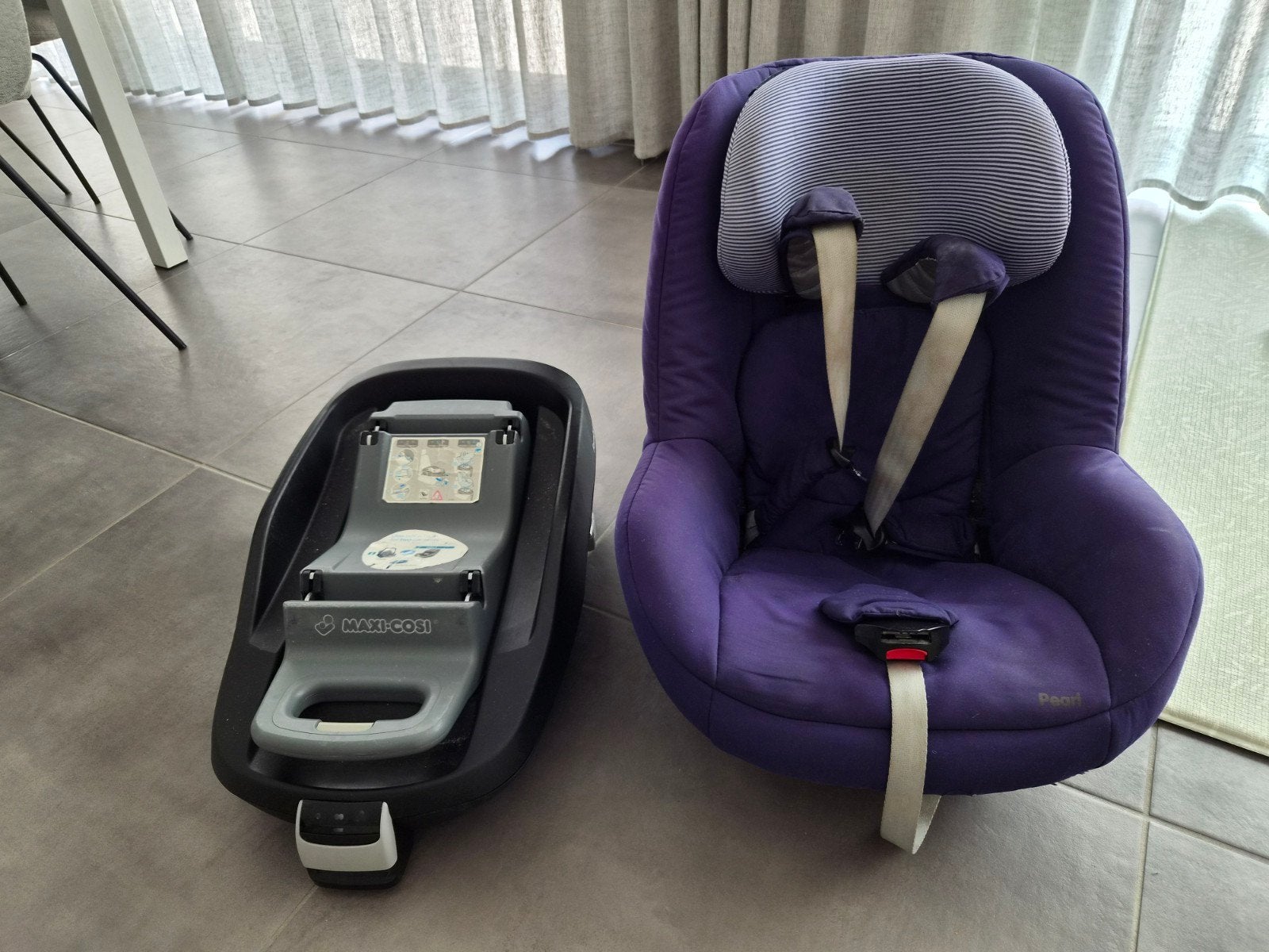 autostoel maxi cosi baby, Ophalen