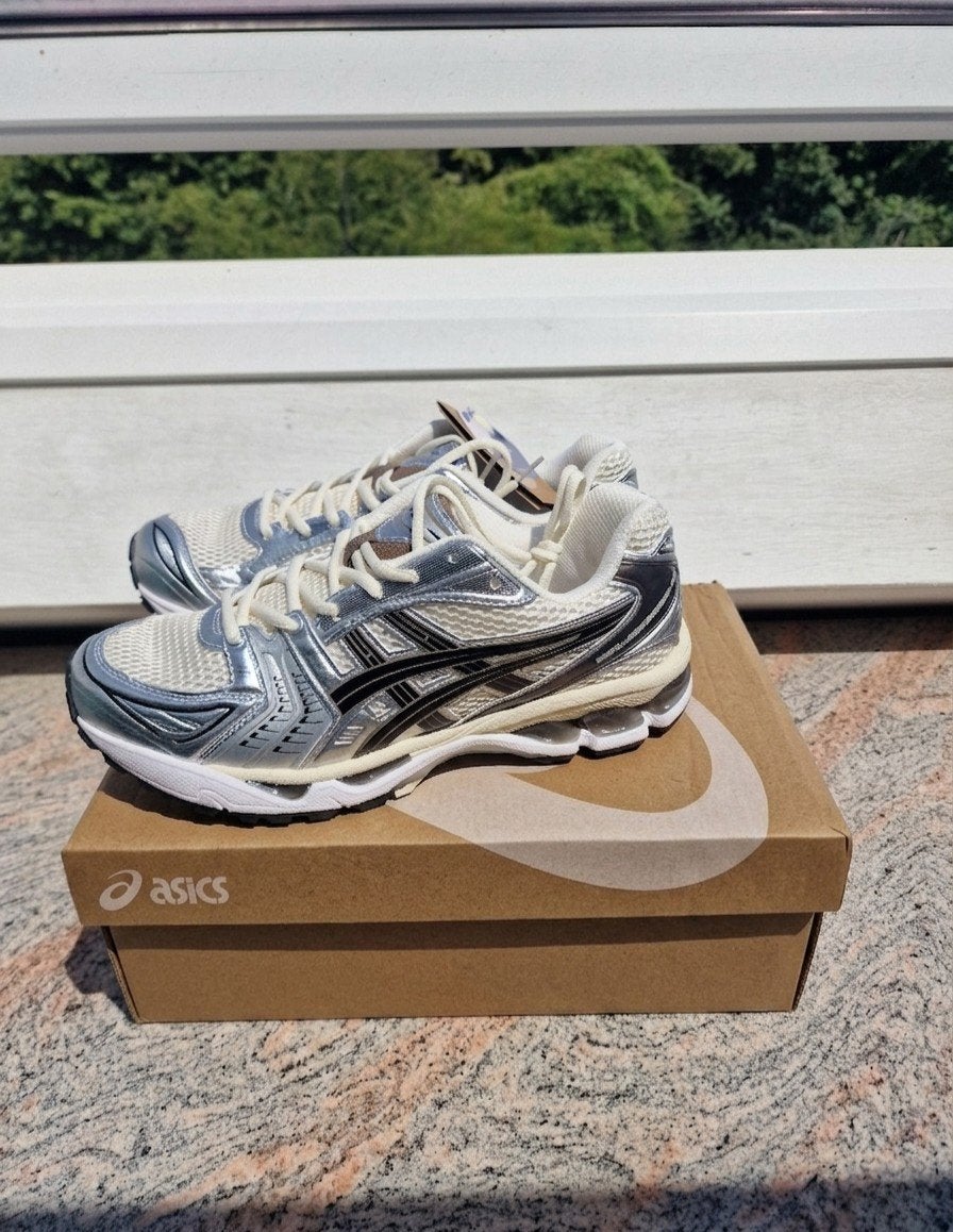 Asics cream/black 1201A019-108, Kleding | Heren, Schoenen, Nieuw, Ophalen of Verzenden, Sneakers, Asics