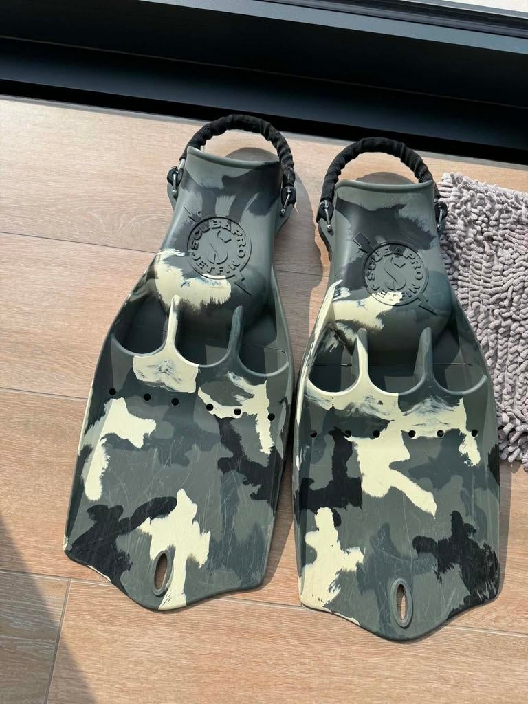 Jetfin Camo maat : xxl, Watersport en Boten, Duiken, Ophalen, Gebruikt, Zwem- of Duikvliezen