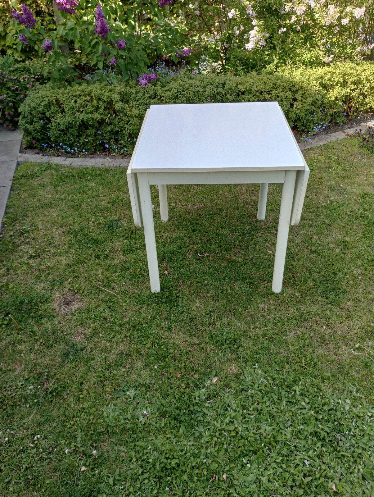 table blanc pour cuisine, Maison & Meubles, Tables | Tables d'appoint, Enlèvement