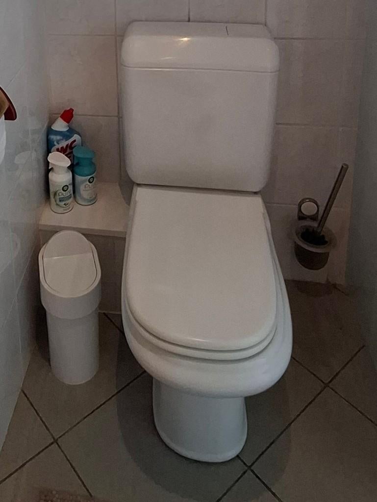 Toilet, Doe-het-zelf en Bouw, Ophalen, Gebruikt, Steen, Toilet