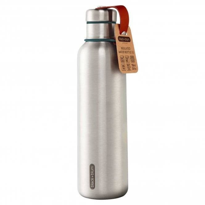 Nieuw | geïsoleerde Waterfles 750ml - Ocean RVS Black+Blum, Sport en Fitness, Drinkbussen, Ophalen of Verzenden, Nieuw