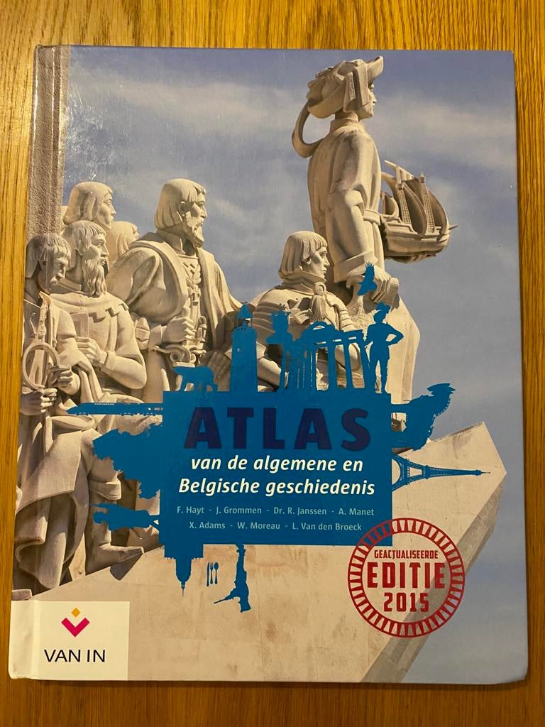 Atlas van de algemene en Belgische geschiedenis, Boeken, Schoolboeken, Zo goed als nieuw, Ophalen