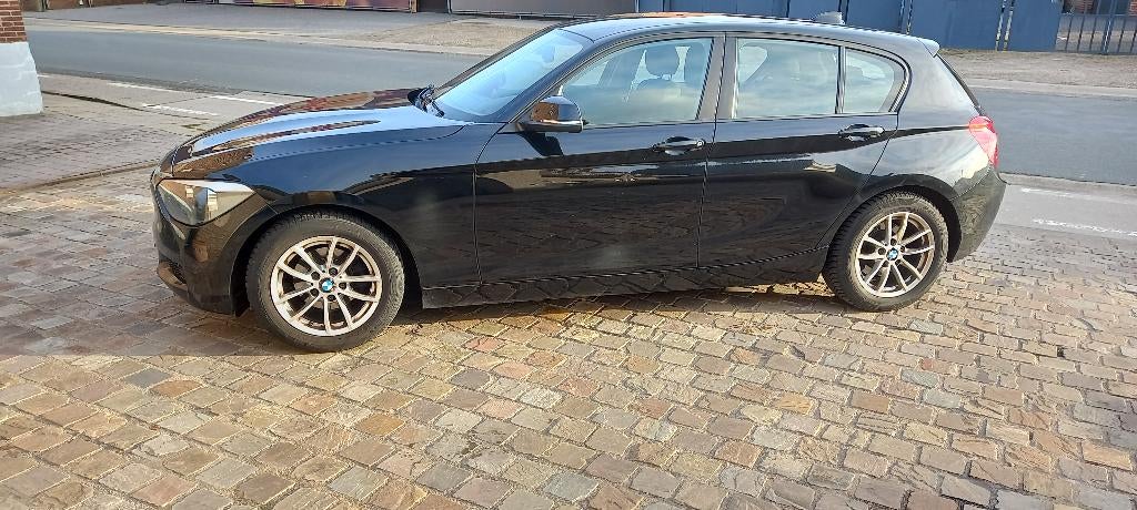 bmw, Auto's, BMW, 1 Reeks, Zwart, 99 g/km, Particulier