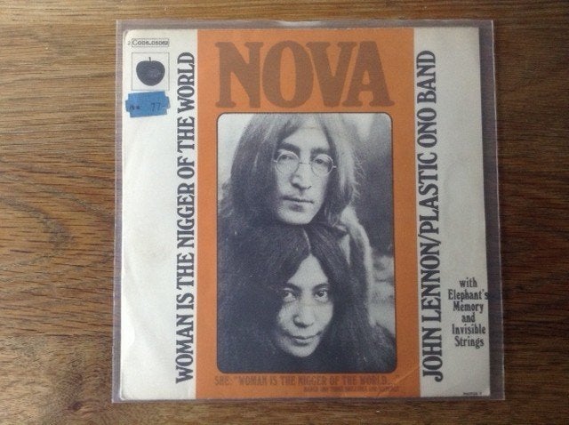 single john lennon and the plastic ono band, 7 inch, Ophalen of Verzenden, Beschermende buitenhoes, Rock en Metal
