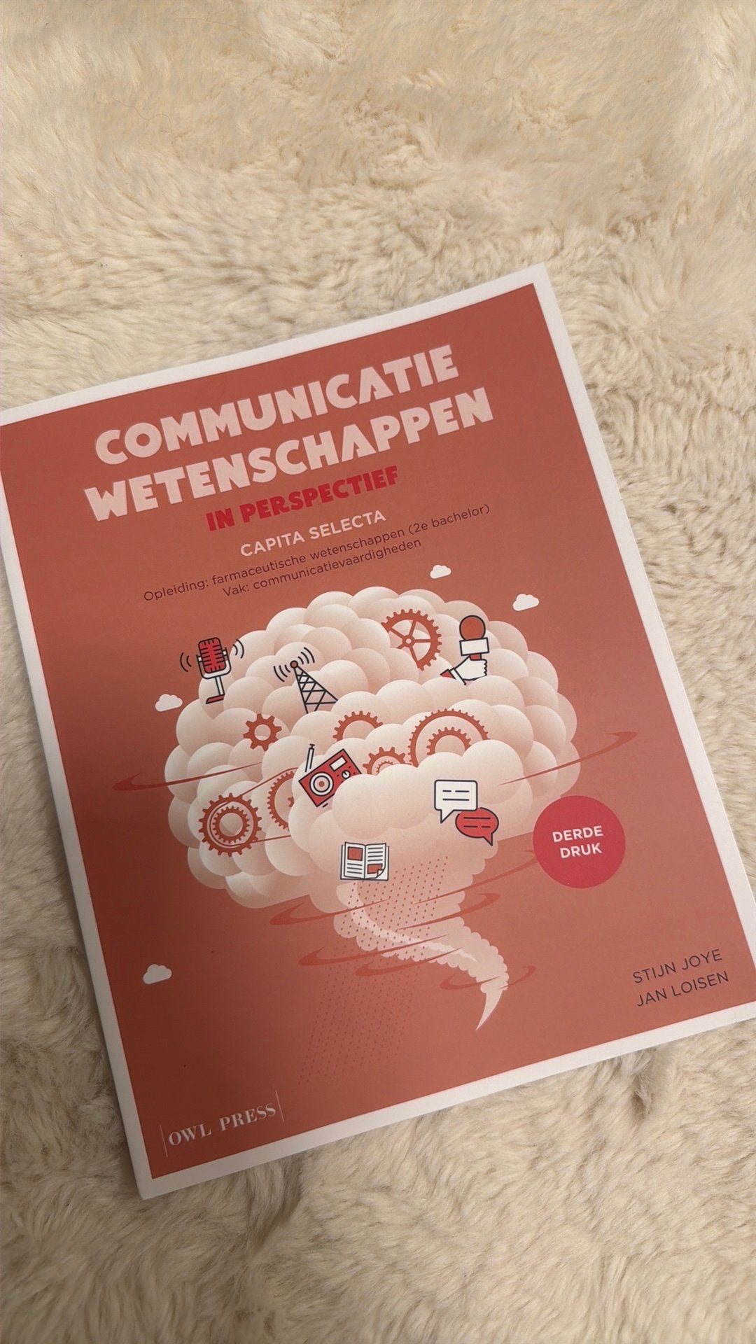 Cursus communicatie jaarvak Farmacie, Boeken, Ophalen of Verzenden, Zo goed als nieuw, Hoger Onderwijs
