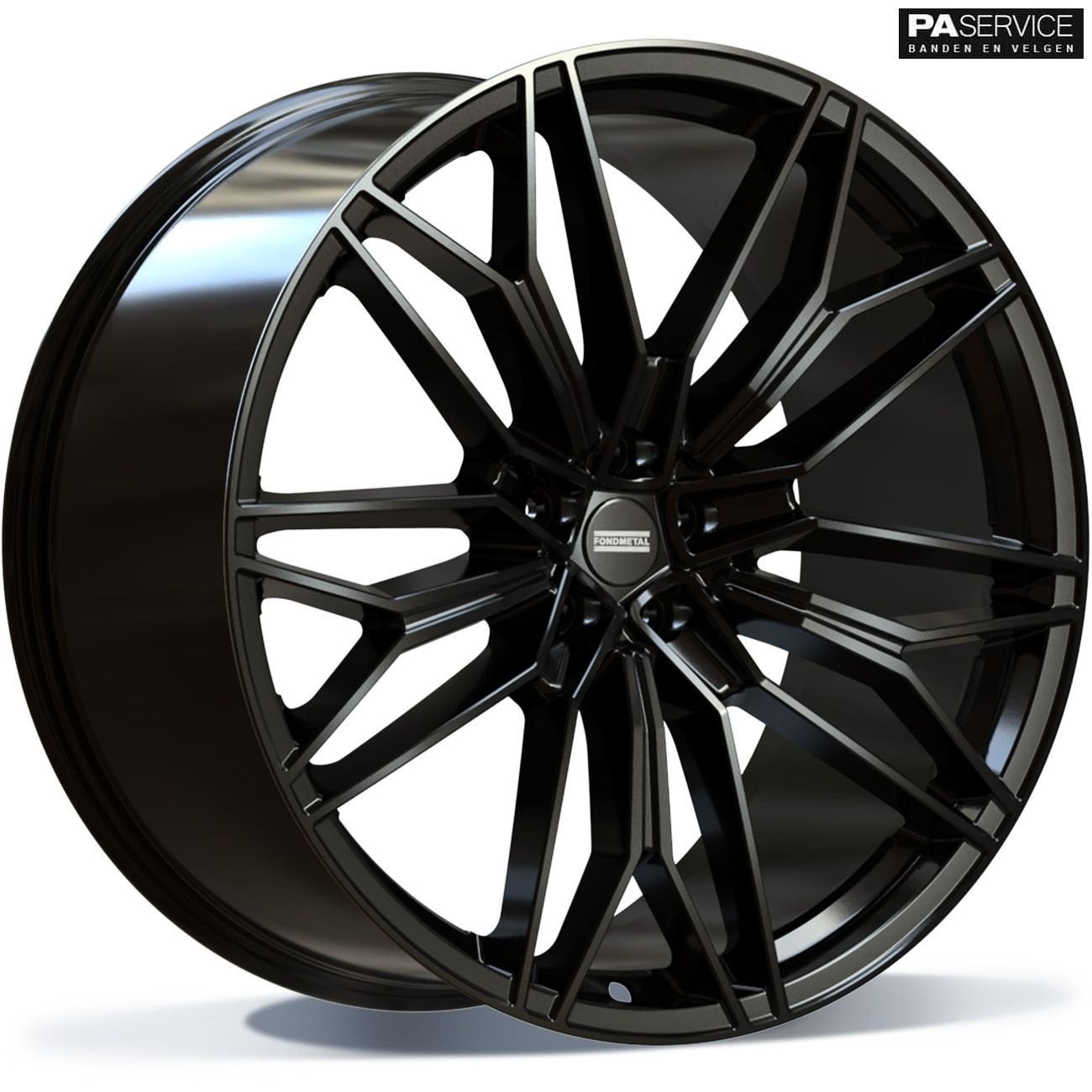 Nw 23 inch fondmetal Glossy Black Lamborghini Urus Breedset, Auto-onderdelen, Banden en Velgen, -, -, Banden en Velgen, Nieuw
