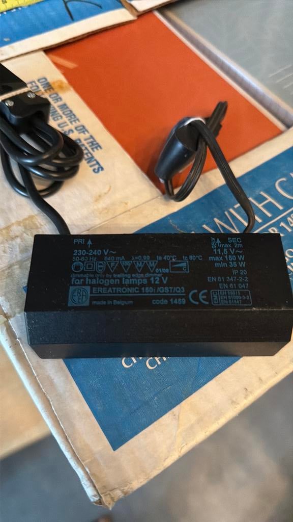 Halogeen transformator 150 watt, Ophalen of Verzenden, Nieuw, 50 tot 200 watt, Overige typen