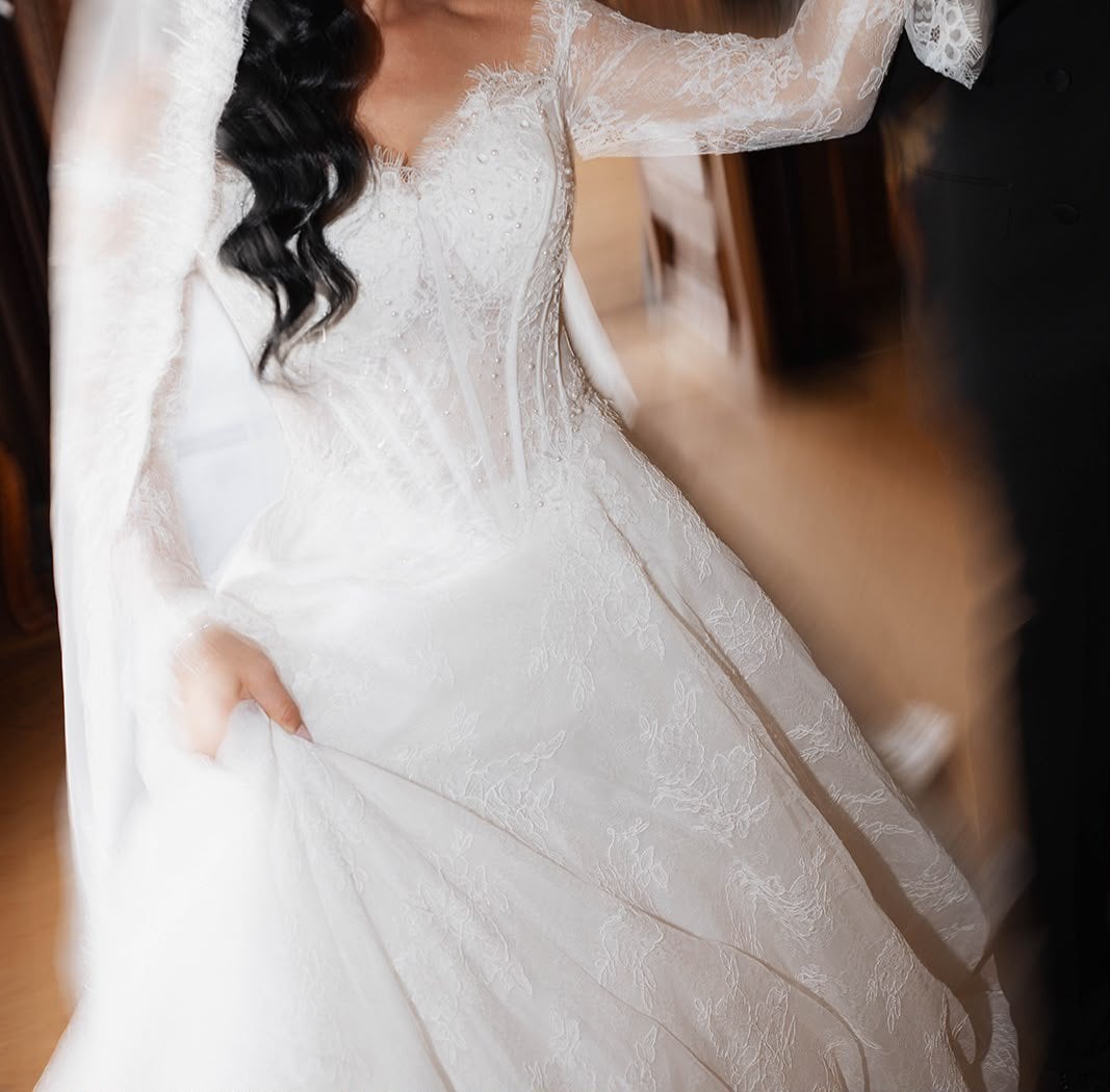 trouwkleed, Vêtements | Femmes, Enlèvement ou Envoi, Comme neuf, Blanc, Robe de mariée