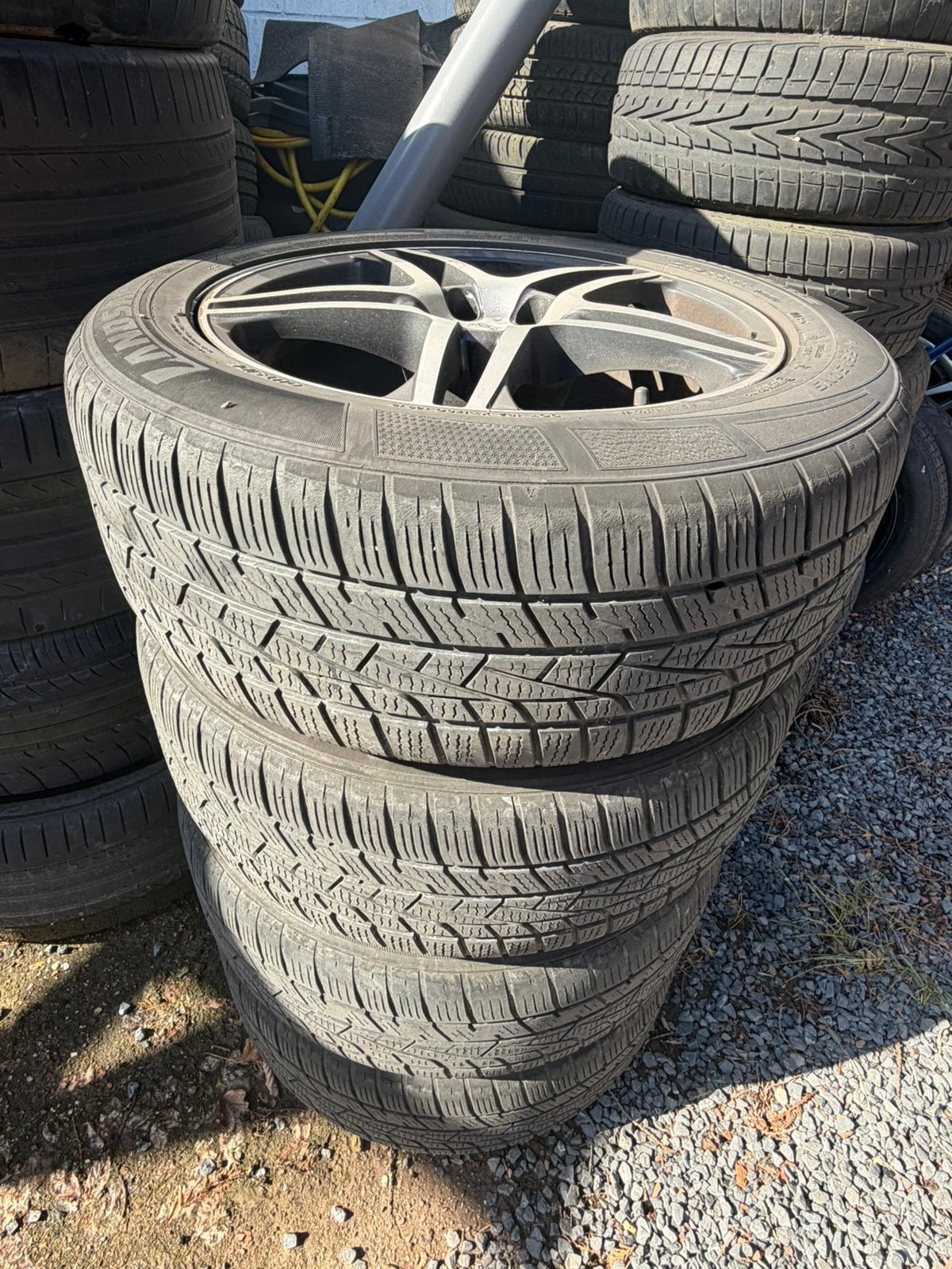 Banden velgen tiguan kodiaq, Auto-onderdelen, Banden en Velgen, Ophalen, 18 inch, Banden en Velgen, Winterbanden