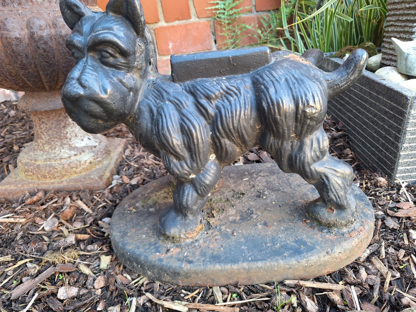 gietijzeren hond, Tuin en Terras, Ophalen