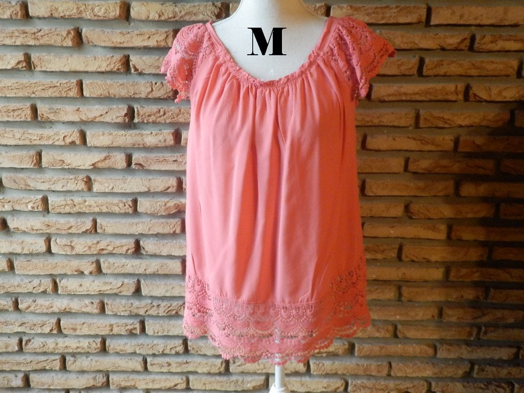 (190) -blouse femme t.M rose, Ophalen of Verzenden, Zo goed als nieuw, Maat 38/40 (M), Roze