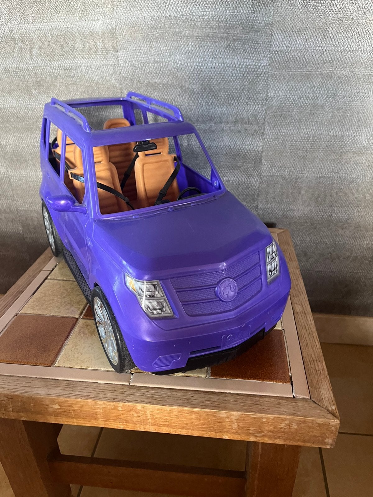 Barbie auto, Kinderen en Baby's, Speelgoed |Speelgoedvoertuigen, Ophalen, Gebruikt
