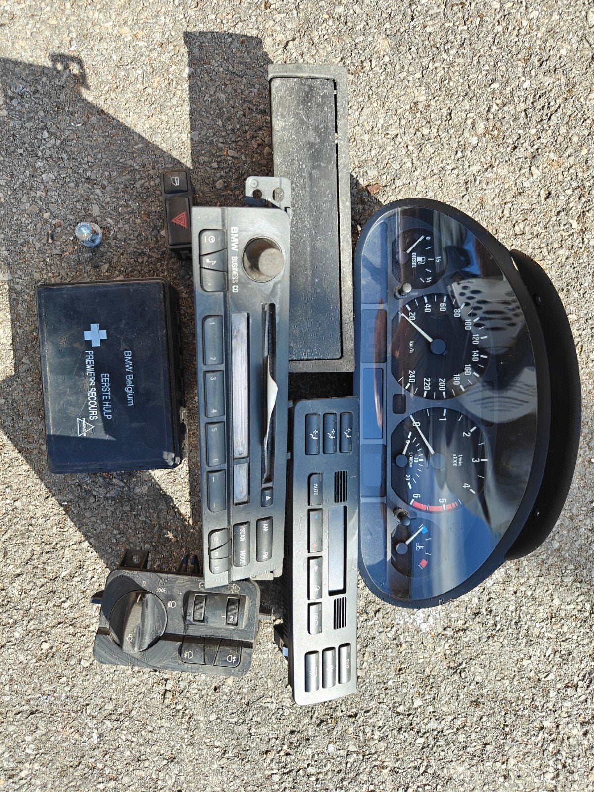Pièces du poste de pilotage de la BMW E46, Enlèvement ou Envoi