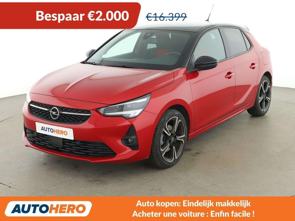 Opel Corsa 1.2 Turbo GS Line (année de construction 2020), Autos, Rouge, Achat, Euro 6, 131 ch