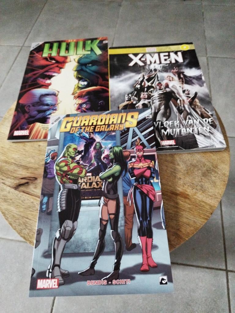 Marvel/DC, Ophalen