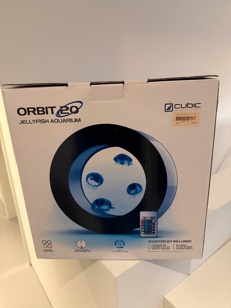 Orbit 20 kwallen aquarium, Dieren en Toebehoren, Ophalen, Zo goed als nieuw
