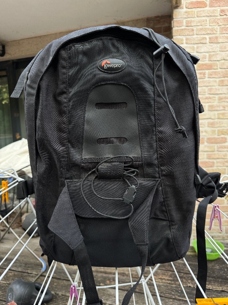 Lowepro CompuTrekker Plus AW (voor alle weersomstandigheden), Audio, Tv en Foto, Lowepro, Rugtas, Zo goed als nieuw, Zwart