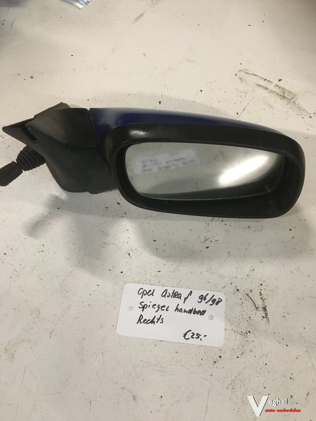 Opel Astra F  1996 tm 1998  Buitenspiegel Handbed. Rechts, Gebruikt, -, -, Ophalen of Verzenden