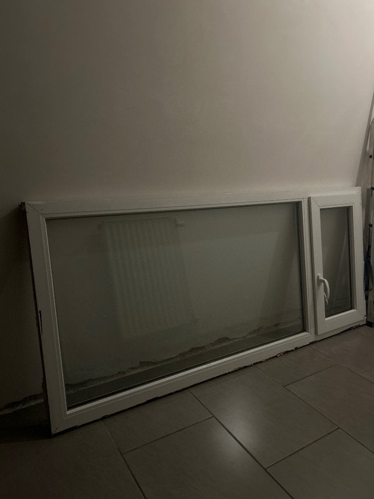 Raam, Ophalen, Gevelraam of Ruit, Gebruikt, 80 tot 120 cm
