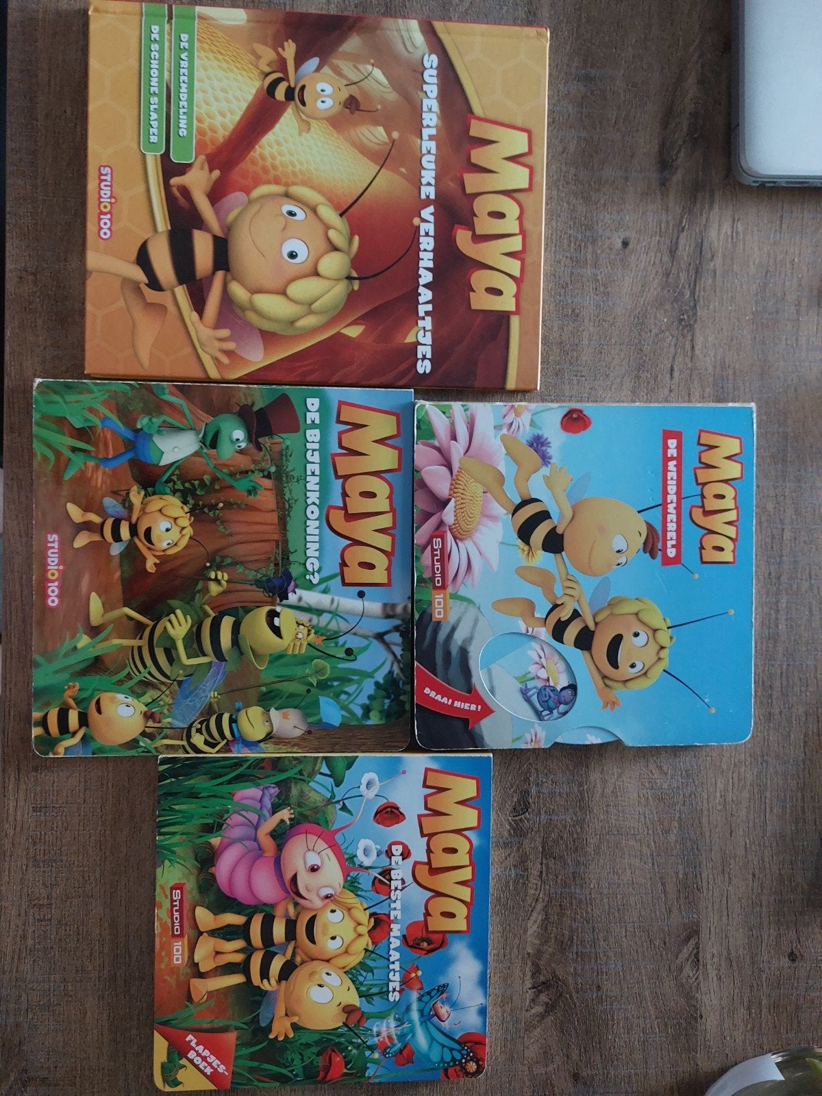 Kinderboek Maya De Bij, Ophalen