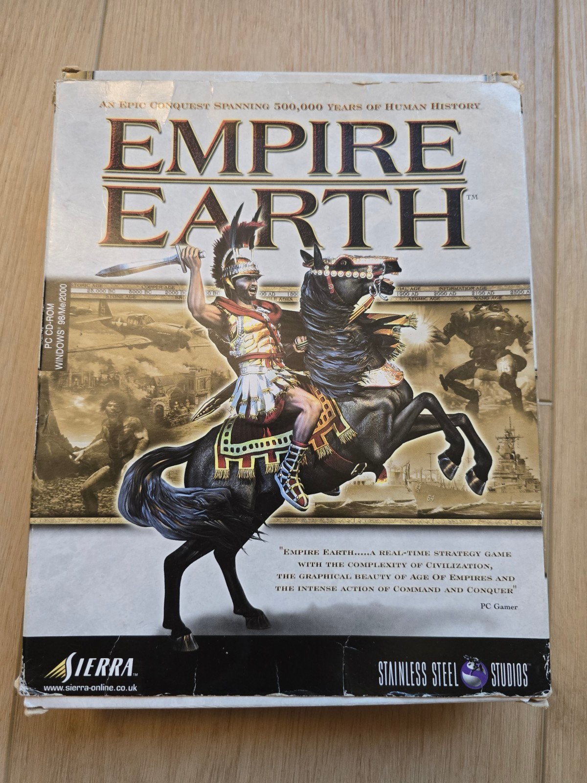 Empire Earth Vintage PC box compleet, Ophalen of Verzenden