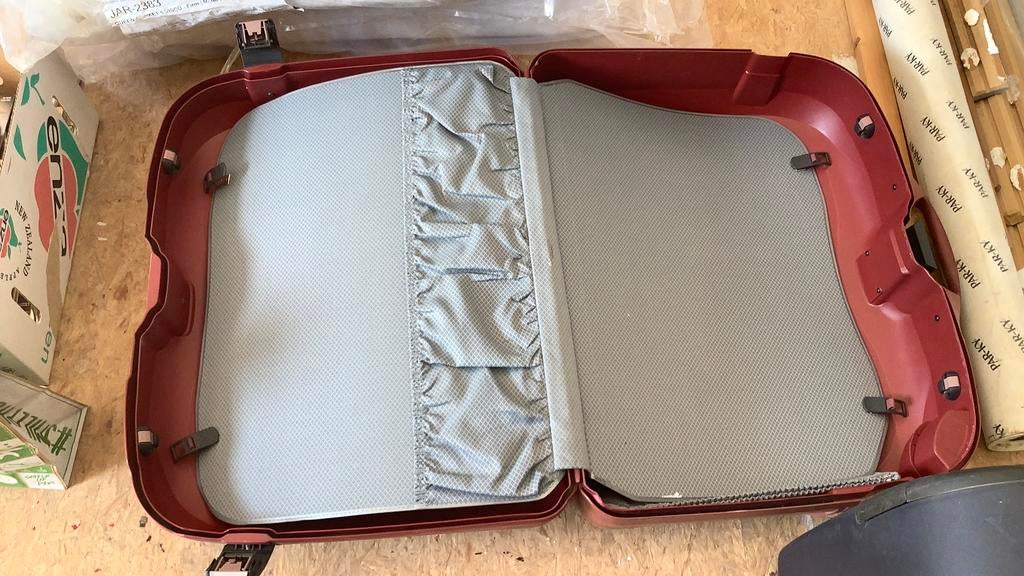 Koffer Samsonite 2 personen, Wieltjes, Gebruikt, Hard kunststof, 55 cm of meer