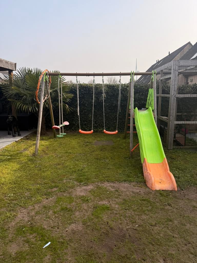 Speeltoestel, Kinderen en Baby's, Speelgoed | Buiten | Speeltoestellen, Ophalen, Gebruikt, Schommel