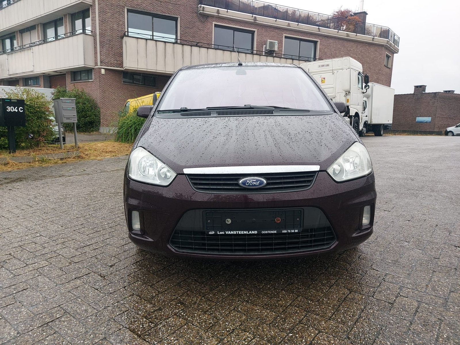 Ford C-Max 1.6 Diesel, Auto's, Ford, Voorwielaandrijving, Zwart, 5 deurs, Particulier