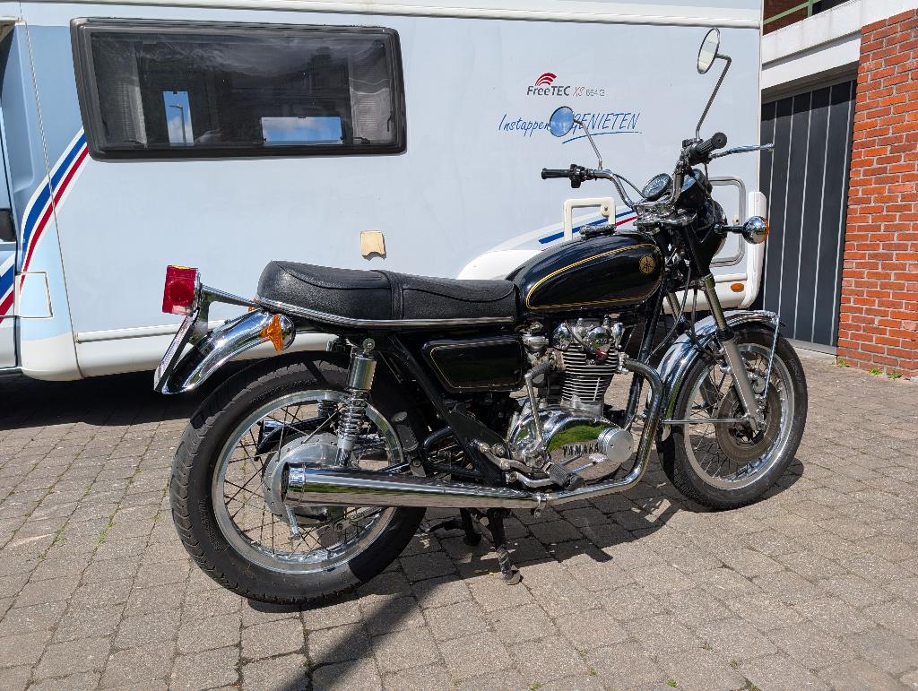 Yamaha XS650 te koop BJ1975, Motoren, Motoren | Yamaha, Particulier, Sport, 12 t/m 35 kW, 2 cilinders, Motorrijbewijs A, Handgeschakeld