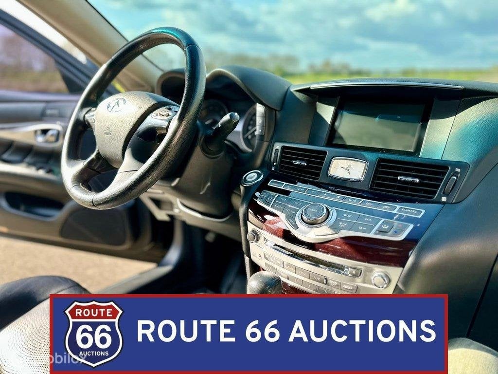 Infiniti M37 | 2010 | Route 66 Auctions, Auto's, Gebruikt, M-serie, Zwart, Bedrijf