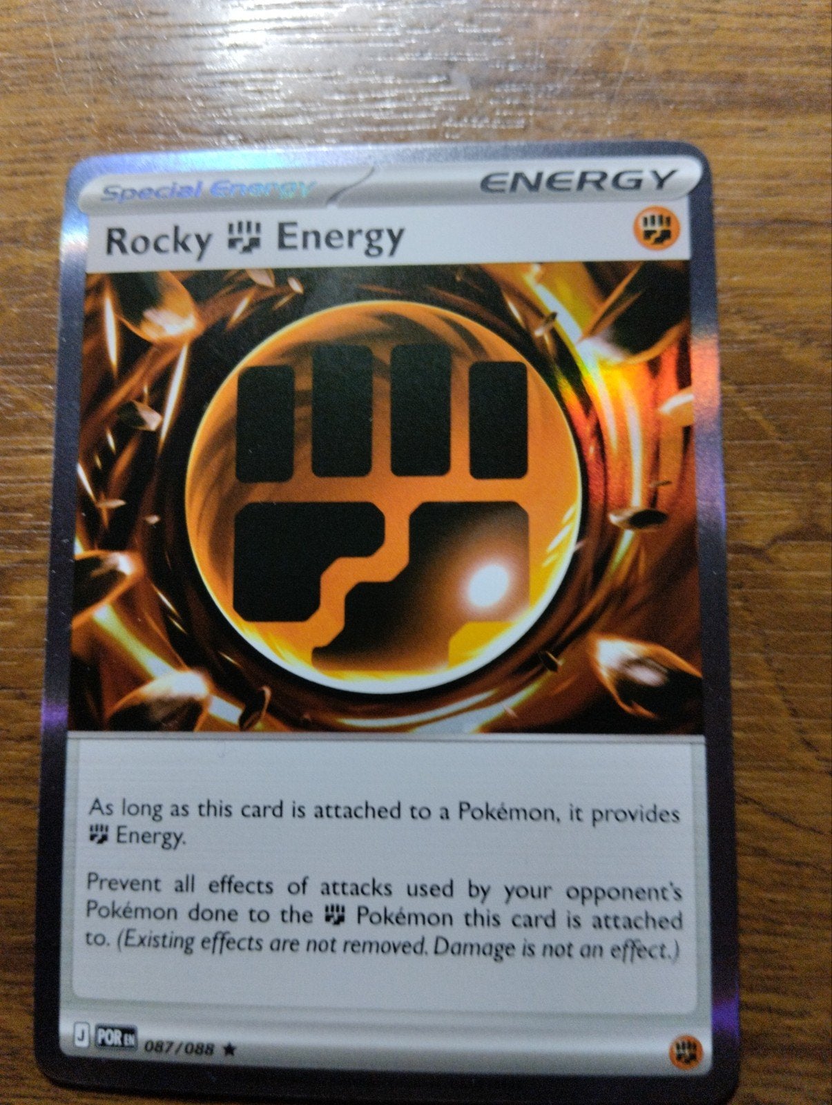 Rocky Energy 087/088 Ordre parfait (POR), Envoi