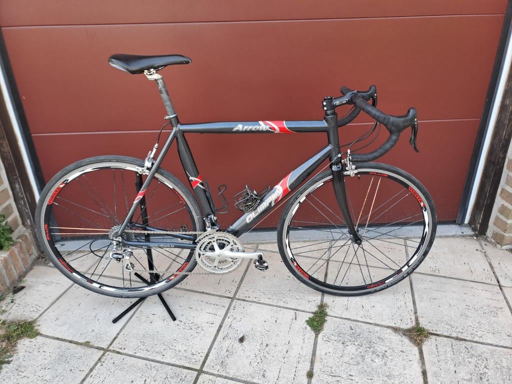 Olimpia Arrow carbonlook racefiets - ideale beginnersfiets, Fietsen en Brommers, 57 tot 61 cm, Ophalen, Meer dan 20 versnellingen