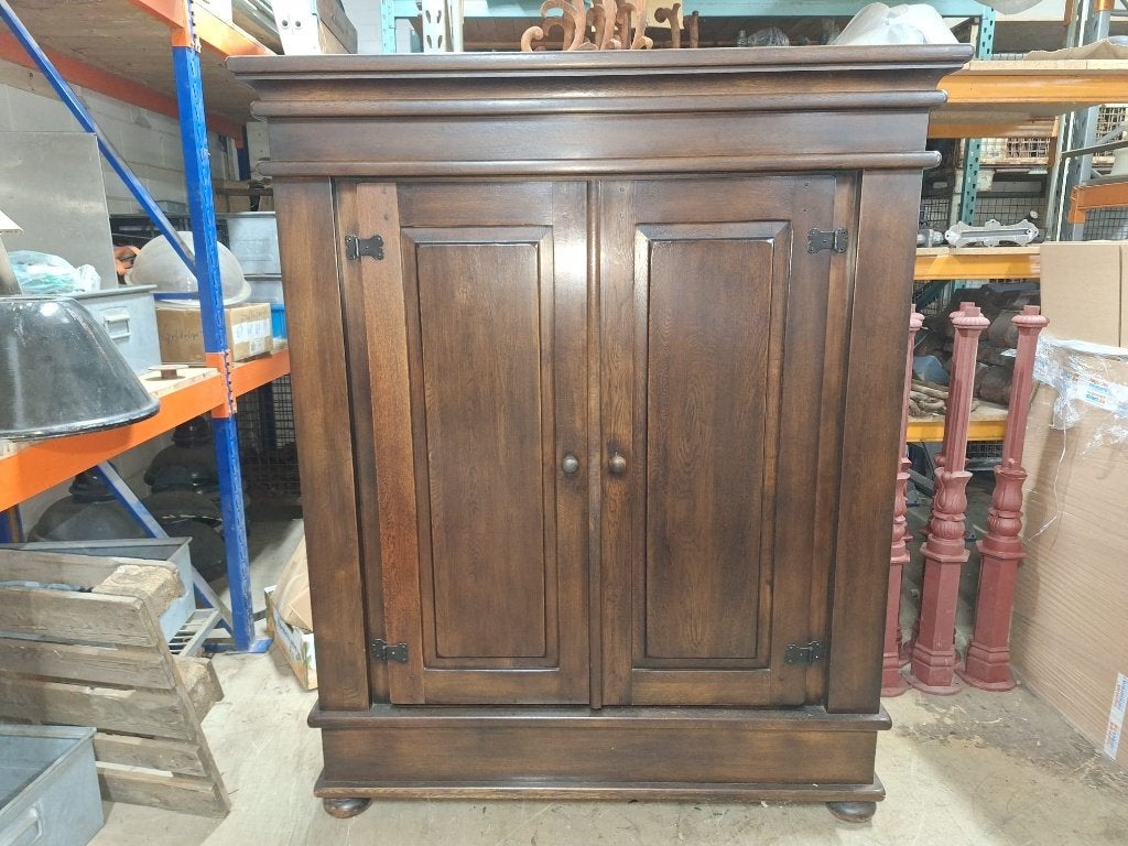 mooie eiken kast, Huis en Inrichting, Kasten | Kleerkasten, Ophalen, Met plank(en), 100 tot 150 cm, Eikenhout