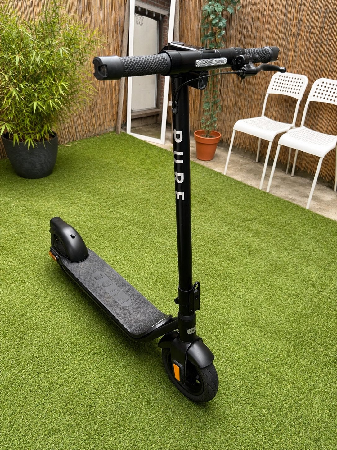 Pure Air³ Pro 2023 – Matte Black, Enlèvement, Utilisé, Step électrique (E-scooter)