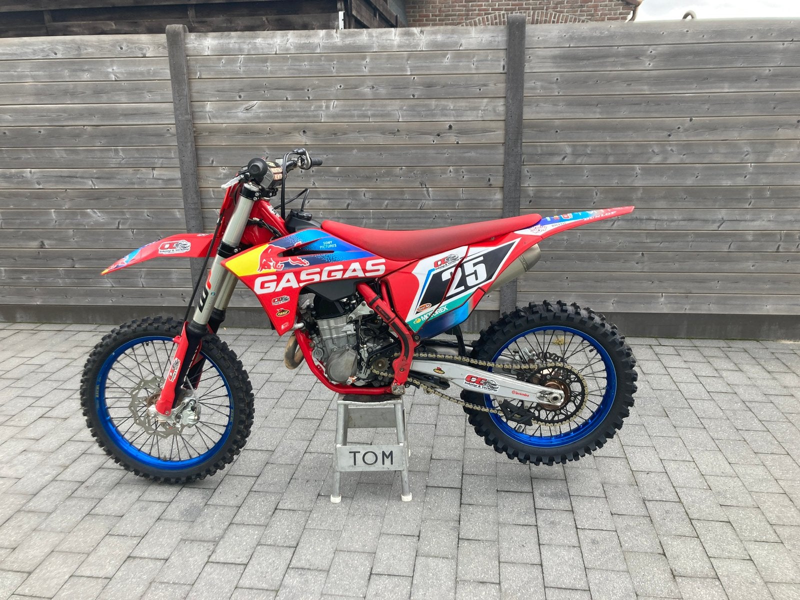 Gasgas mcf 450, Fietsen en Brommers, Brommers | Crossbrommers, Ophalen, Zo goed als nieuw