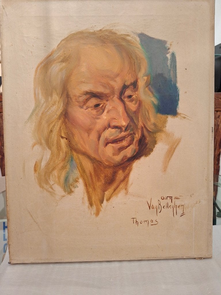 Peinture, Portrait ou Personnes, Enlèvement, Impressionniste, Toile