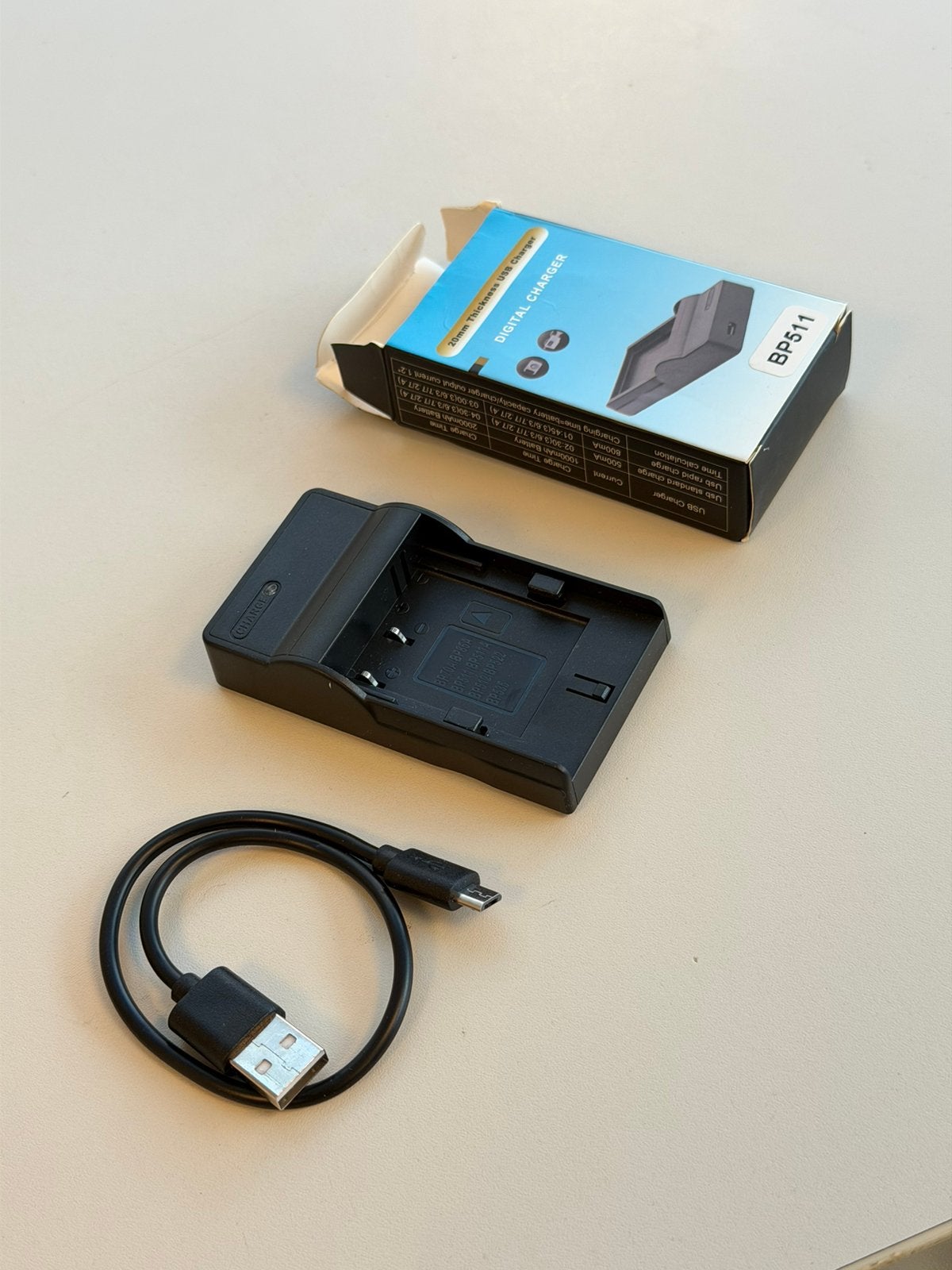 Nouveau chargeur batterie Canon BP-511 BP-511A BP-512 BP-535, Enlèvement ou Envoi, Neuf