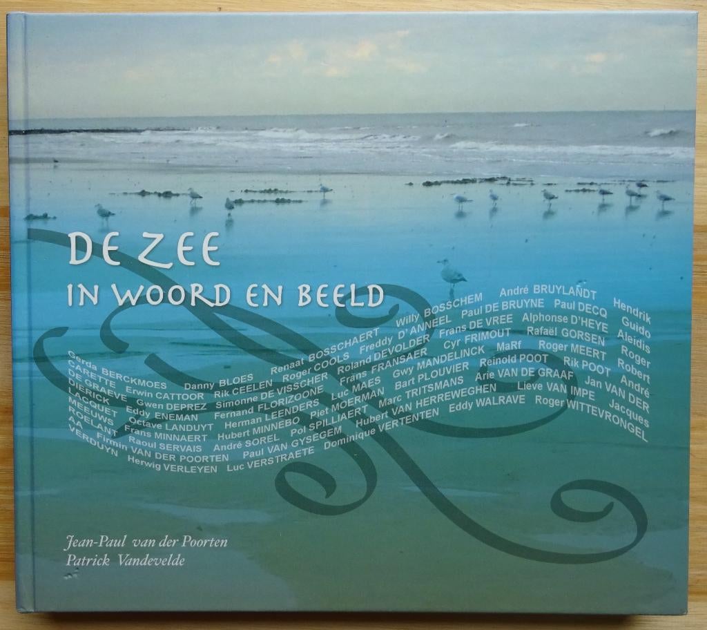 Jean-Paul vander Poorten, De Zee, 2005 Nieuwpoort, Ophalen of Verzenden, Zo goed als nieuw, Schilder- en Tekenkunst