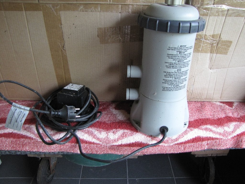 zwembadpomp met filter, Ophalen, Gebruikt, Filter