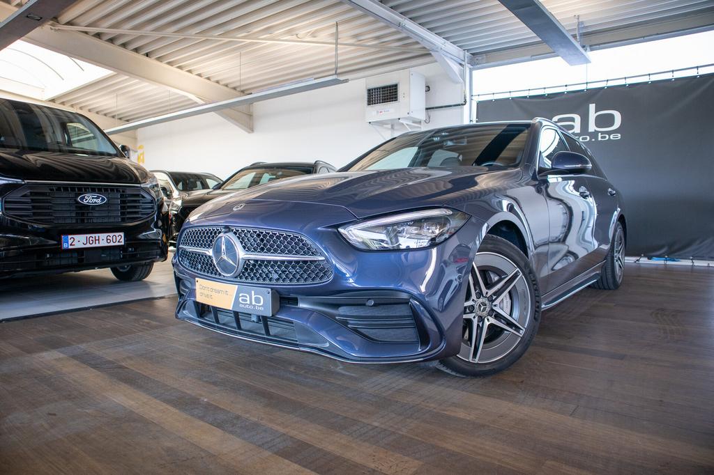 Mercedes-Benz C 300 E, AMG-LINE, MEMORY SEATS, CAMERA, AMBI, Auto's, 4 deurs, 0 min, USB, Bedrijf