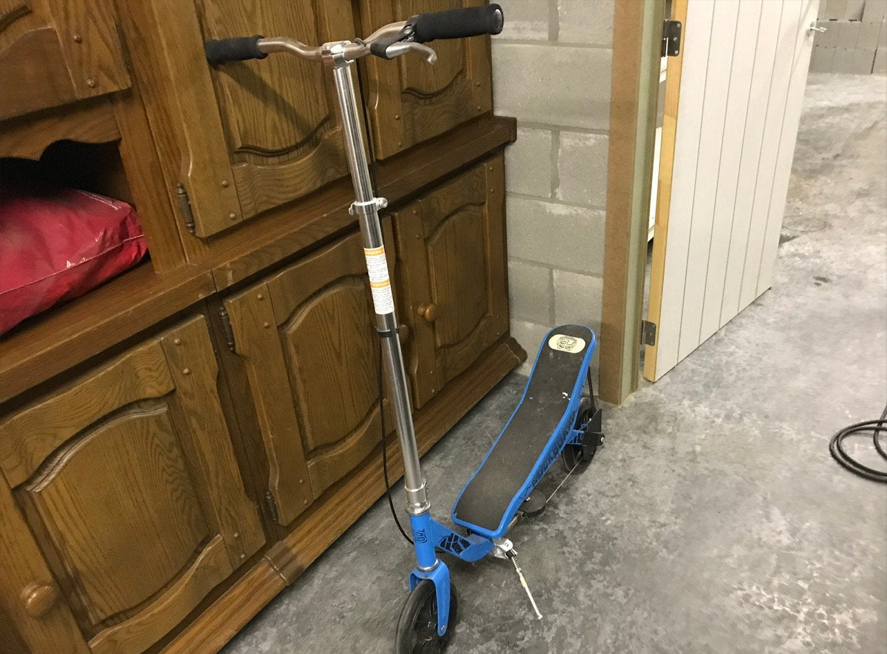 Rockboard step rbx blauw, Fietsen en Brommers, Ophalen, Gebruikt