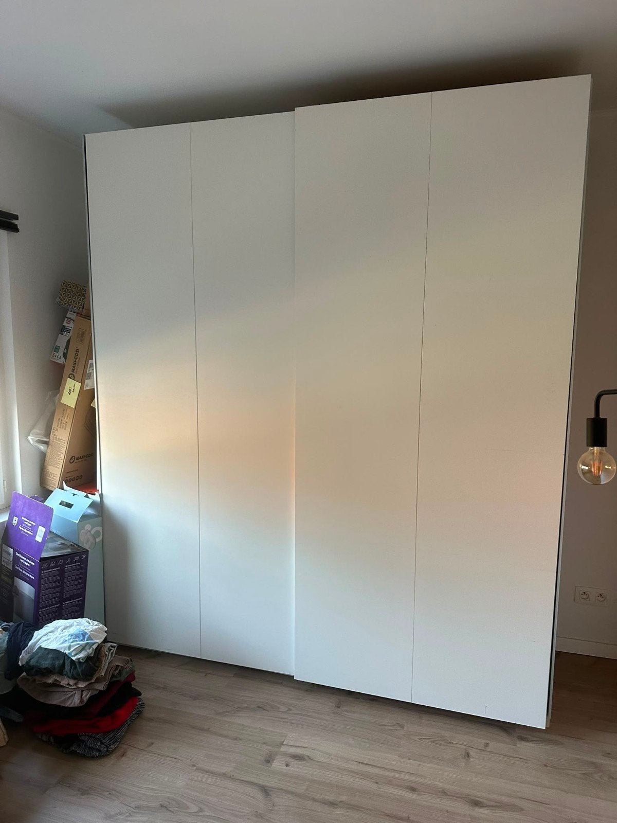 ikea pax kleerkast, Ophalen