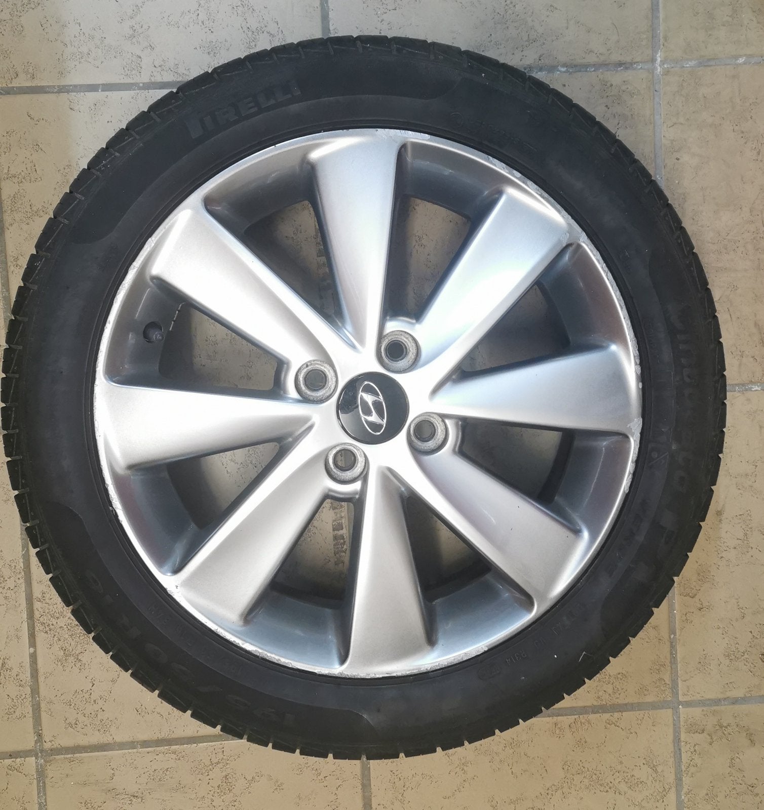 Alu velgen hyundai 4x100 16 duim origineel, Auto-onderdelen, Ophalen, Velg(en), 16 inch, Personenwagen