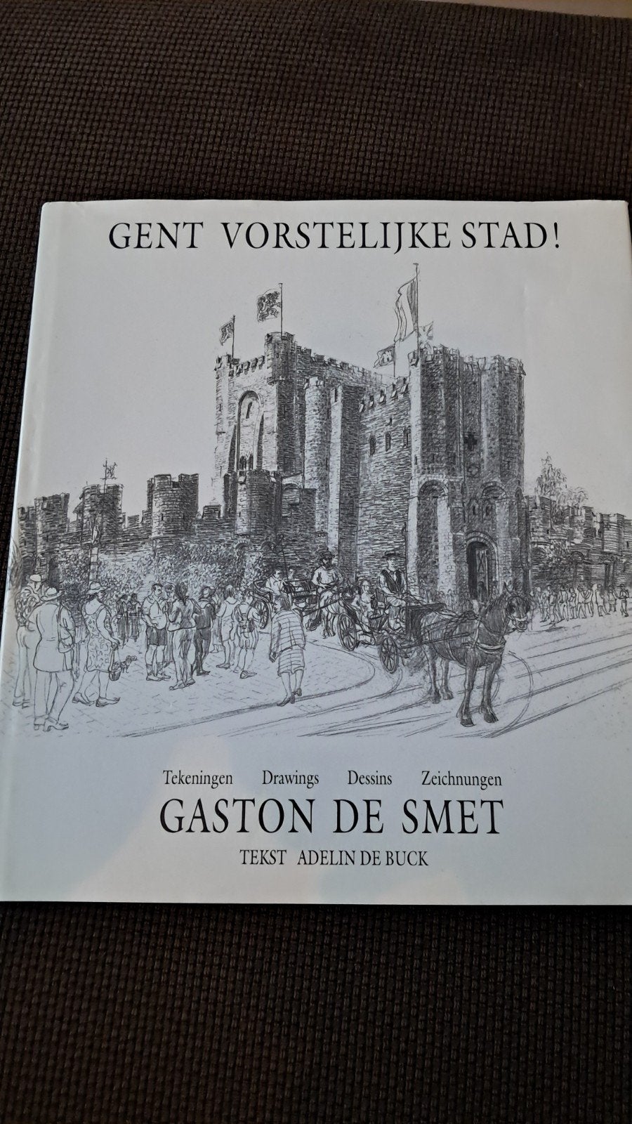 Gent vorstelijke stad, Verzenden, 20e eeuw of later, Gelezen, Gaston de smet