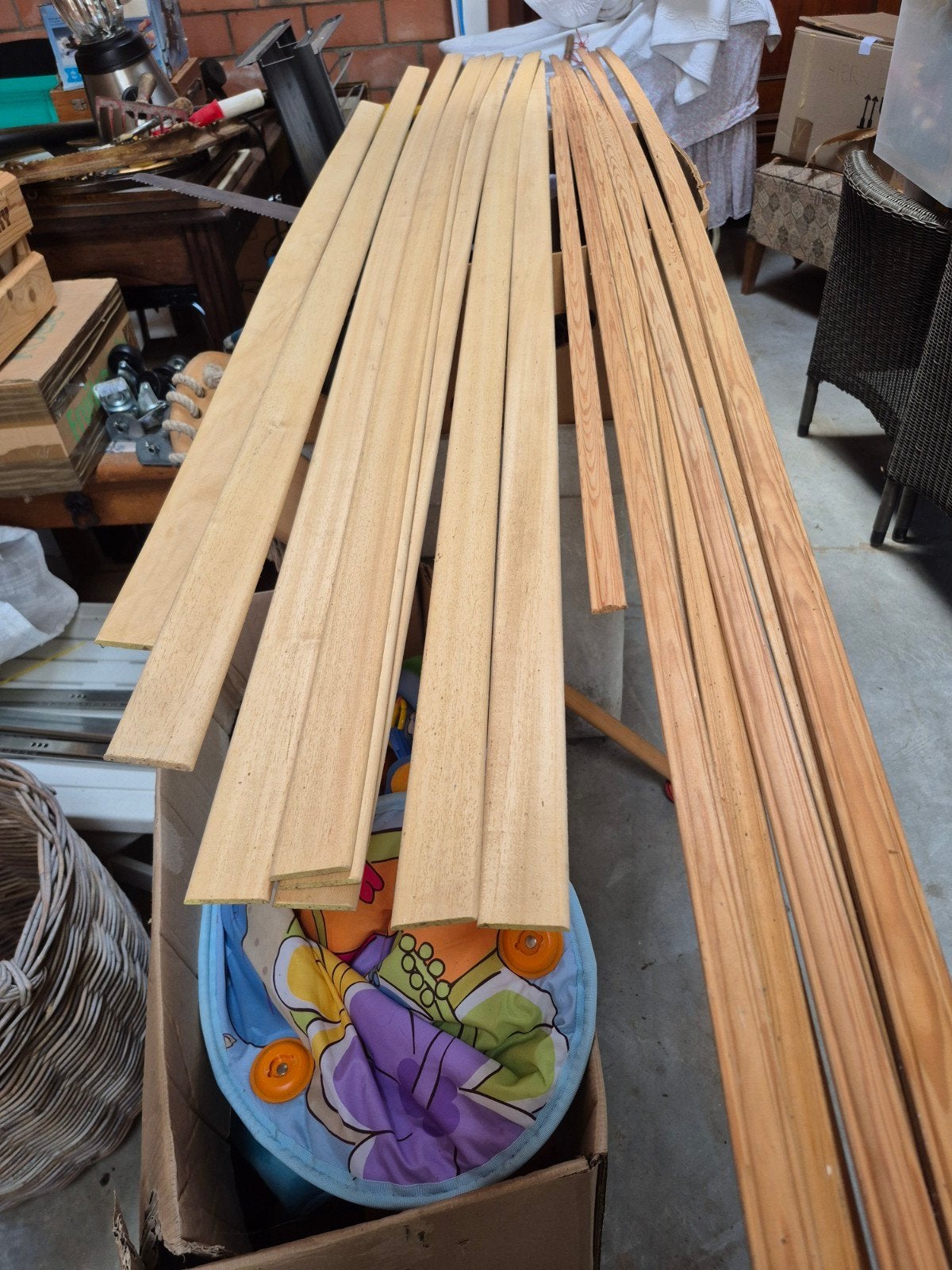 Houten latten, Bricolage & Construction, Bois & Planches, Enlèvement